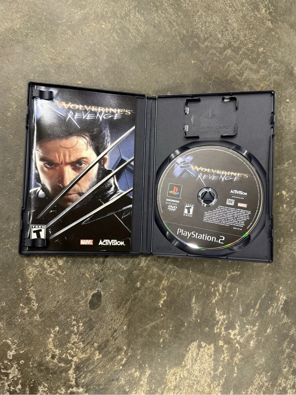 X2 Wolverine’s Revenge PS2 Complete CIB Marvel PlayStation 2 Tested
